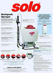 Solo 475-B-DELUXE 4-Gallon Backpack Sprayer - White - View 9