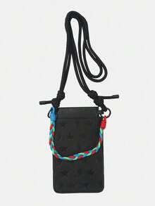 Adidas Unisex FTBL Phone Bag Outdoor Waist Bag KT8278 - Black - View 2