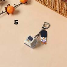 RII/ZE Peripheral Stress Relief Keyboard Keychain Jung Sung-Chan So-Hee Oosaki Shotaro Keyboard Pendant Keychain - Multicolor - View 8