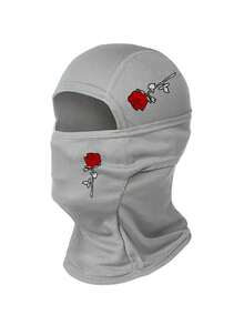 1pc Or 2pcs Unisex Printed Balaclava Hood Set, Single Hole Full Face Mask For Cycling, Suitable For Daily Wear And Outdoor Activities - Multicolor - View 3