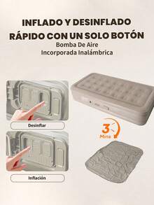 Outdoor Air Mattress - Single Low Bed 190*100*25cm - View 3