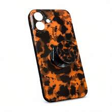 European & American Deep Amber + Round Lens Phone Case Compatible With Apple 17 Pro Max, 16 Pro Max, 15 Pro, 14, 13, Cute Girl Style, Fashionable, Protective Cover For Girls And Boys, Spring/Summer Phone Case, Birthday Gift, Holiday Gift - Brown - View 6