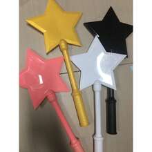 [Travel Essential]Rainbow Star-Shaped Contactless Magic Wand | Convenient Card Payment, Portable Anti-Loss Design Travel-Roleplay Toy, Birthday Holiday Party Prop, Creative Theme Gift - Multicolor - View 2