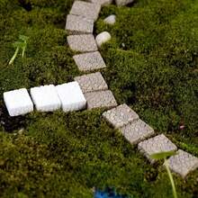 12pcs Miniature Slate Staircase Model, Creative Resin Fairy Garden Landscape Decor - A - View 8