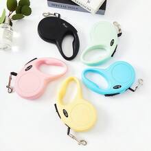 Automatic Retractable Dog Leash, Non-Slip Handle, 360° Anti-Winding Lock, Bite-Resistant And Pull-Resistant, Specially Designed For Outdoor Walking Of Small And Medium-Sized Dogs - Multicolor - View 6