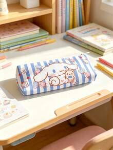 SANRIO 1件裝時尚三麗鷗主題鉛筆盒（可選 Kuromi、My Melody 或 Cinnamoroll），防水 PU 卡通文具收納盒，大容量收納整理盒，適合節日派對禮物 - 多色 - 查看 4