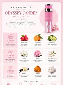 Perfume Árabe 250ML para Mujer en Spray, Fragancia Floral y Dulce de Larga Duración, Aroma Elegante y Sofisticado para Uso Diario - Rosa Pálido - Ver 2