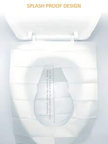 Disposable Toilet Seat Covers, Portable Soft Comfortable, Individually Wrapped, Suitable For Most Toilets, Easy To Use For Travel, Camping, Hotel And Public Restrooms, Disposable Protection, Essential For Airplane, Camping, Hotel Supplies, Travel Necessities - Multicolor - View 5
