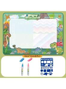 1 Set Magic Watercolour Canvas - Watercolour Doodle Mat - Watercolour Play Mat - Magic Watercolour Canvas - Boys' And Girls' Watercolour Doodle Mat Art Supplies - Top Back-To-School Season . - Multicolor - View 11