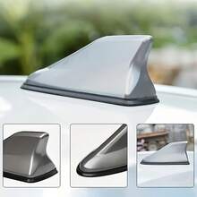 5Pcs Racing Shark Fin Antenna - Car Roof Decoration With Rubber Seal ...