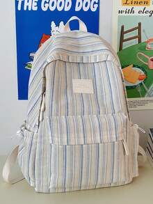 LECEY Mochila casual versátil de gran capacidad - Azul - Ver 3