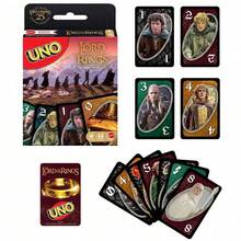 Mattel UNO F1 Card Game, Suitable For Family, Travel And Outdoor Camping, Cards Printed With F1 Racing World Images - Multicolor - View 3
