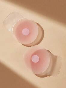 2/6/8入 女款矽膠胸部提拉膠帶，隱形聚攏胸貼，背後無肩帶胸部提拉膠帶，無縫隱形胸貼 - 多色4 - 查看 3