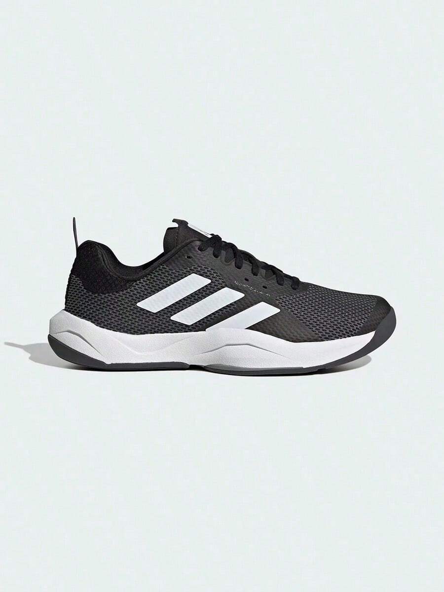 Adidas Women's Casual Shoes For Spring And Autumn, Comprehensive Training Fitness Sports Casual Shoes IF3203 - Black/White/Dark Gray - View 1