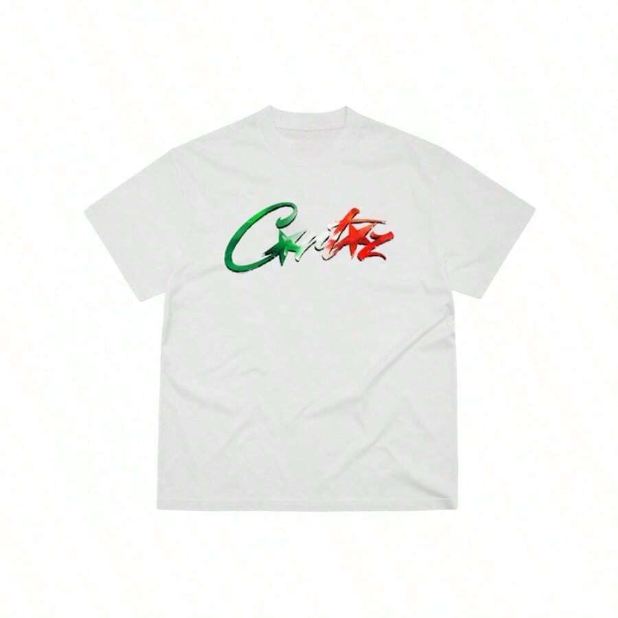 Vintage T-Shirts For Men, Summer Tops - 白色 - 查看 1