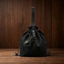 1pc Simple, Minimalist, Japanese-Style Bento Carry Bag. Insulated, Water-Resistant, And Waterproof For Office Workers. Zippered Closure. Bento Box Handbag. Reusable. - Multicolor - View 8