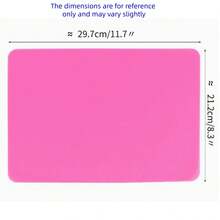 Silicone Clay Resin Art Mat, Large Non-Stick Silicone Craft Board, Silicone Pad, Epoxy Resin Jewelry Casting Tool (With Color Difference) - Silicone Pad - View 5