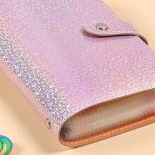 1pc A6 Colorful Storage Album, Made Of High-Quality Material, Built-In 50 Inner Pages, Can Hold 100 Banknotes, Including Banknote Photos, Stamps And Bank Card Storage Album - Multiple Styles - View 4