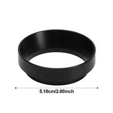 1PC Magnetic Dosing Ring 51mm 58mm Universal Espresso Portafilter Dosing Funnel Strong Magnetic Adsorption Anti-Spill Powder Ring Home Bar Coffee Distribution Accessory - Multicolor - View 16