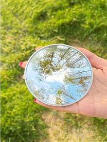 2/1pc Travel Photography Essential - Small Round Mirror For Photography, Available In Large And Small Sizes. It Uses A Convex Lens To Achieve Wide-Angle Shots, Making It A Must-Have Travel Gift For Friends, Selfie Accessory And Portable Equipment - Multicolor - View 6