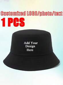 Custom Logo Bucket Hat, Polyester, Lightweight, Retains Shape, Printing Craftsmanship, Breathable, Soft, Comfortable, Sporty For Outdoor, Daily Wear - Multicolor - View 11