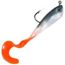 HENGJIA 5pcs Fishing Lure Set 8cm-10g Soft Bait Paddle Tail Lead Head Nearshore Slow Trolling Soft Lure - Multicolor - View 7