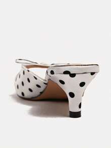 2026 Spring/Summer New Women's Mule Style High Heel Sandals - Beige - View 7