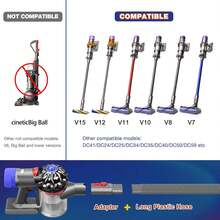 ENSSU 適用於 V7/V8/V10/V11/V12/V15 的彈性吸塵器軟管配件組，汽車座椅、烘乾機排氣口及狹窄空間清潔工具，禮物、贈禮、慶祝 - 查看 3