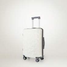JLY 3-Piece Luggage Set Hard Shell Suitcases ABS+PC, Spinner Wheels, TSA Lock, Lightweight Travel Set - 白色 - 查看 2