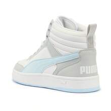 Puma Spring/Autumn Unisex Mid-Top Sports Shoes, Casual Versatile Retro Athletic Sneakers 40098002 - White - Aquamarine - Platinum Gray - View 8