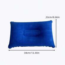 4pcs Inflatable Travel Pillows, Portable Ultra-Light Inflatable Camping Pillows With Neck And Waist Support, Washable Inflatable Pillows For Airplane, Car, Office Nap, Hiking, Backpacking, Multi-Functional Travel Pillows For Various Occasions - Multicolor - View 6