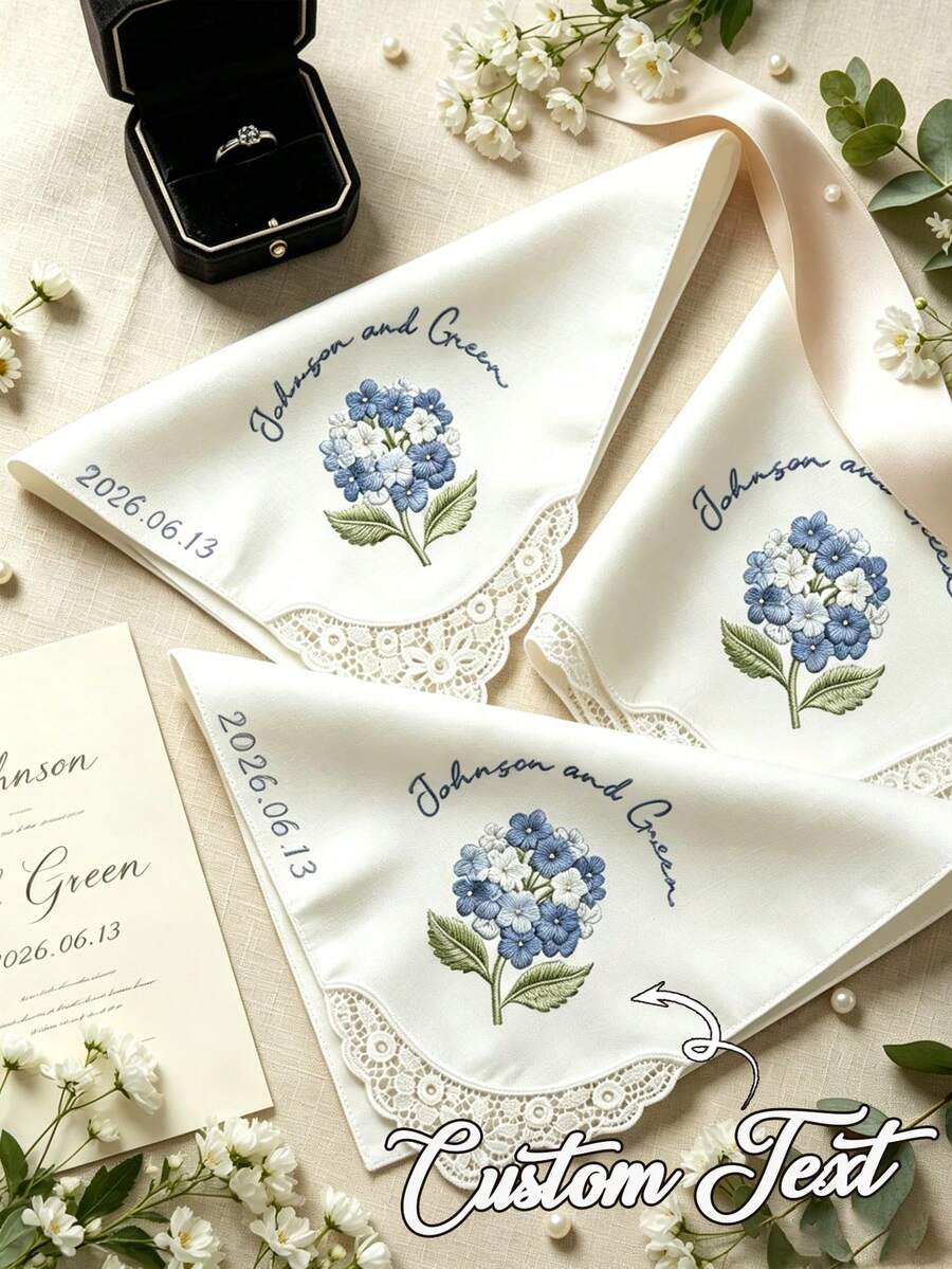 客製化照片婚禮手帕：禮物、新娘母親禮物、給父母的婚禮禮物、婚禮紀念品、婚禮手帕、給新娘父親的禮物、新郎父親禮物