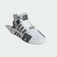 Adidas Spring/Summer Unisex Mesh Athletic Shoes, Retro Mid-Top Sports Casual Sneakers For Men And Women JI4274 - White/Plain Gray/Gray - View 4