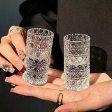 High-End Party Cup, Suitable For Daily Use, Party Events, Holiday Gifts, Premium Transparent Cup - A - View 6
