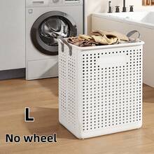 Foldable Laundry Basket - Solid Color Design, Multifunctional Portable Laundry Basket, Suitable For Bathroom And Balcony Storage, Laundry Bags, Laundry Room Accessories, Clothes Storage Cart - Multicolor - View 21