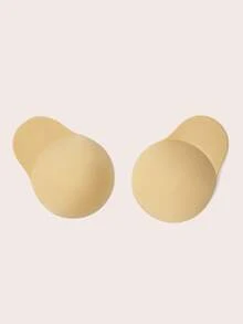 Lignisse Silicone Adhesive Bra Pads, Reusable Sticky Bra Inserts, Push Up Breast Lift Nipple Covers, Invisible No Show Pads For Backless Dress, Bikini, Wedding & Party - Multicolor - View 17