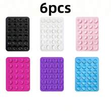 18pcs Multi-Functional Silicone Phone Suction Cups - Universal, Strong Adhesive, Easy To Detach And Reusable, Suitable For Tablet Protective Cases And Stands, Colorful Variety, Great Gift For Friends, Halloween Gift - Multicolor - View 6