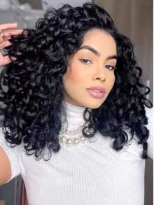 Hawaiian Ocean Wave Crochet Braided Curly Hair Goddess Braids Synthetic Wig Bohemian Style Hair Accessory For Women - Multicolor - View 9