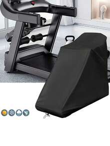 1pc Treadmill Cover, Outdoor & Indoor Dustproof, Sunproof, Waterproof, Universal For Exercise Bike - Full Coverage - View 2