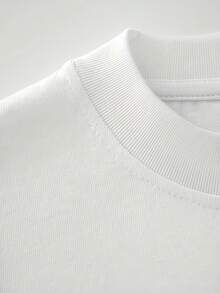 Men's Heavyweight 100% Cotton - 白色 - 查看 2