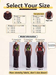 Elegant Crochet Black Hollow Out 2pcs Set Women's Outfit, Sexy Sleeveless Crop Top, Perfect Choice For Summer Party Attire. Wedding - Black - View 3