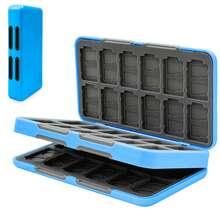 ONETIAOLONG Caja de almacenamiento con 48 ranuras para tarjetas de juego y 96 ranuras para tarjetas Micro SD, compatible con Switch, Switch Lite/OLED/NS - Ver 13