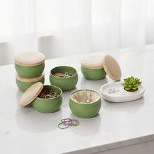 Un Juego de 37/40/48 Piezas Kit para Hacer Velas (Incluye Recipientes para Velas en Blanco con Patrones Aleatorios, Mechas, Soportes para Mechas y Pegatinas). Recipientes Portátiles para Velas con Tapas. Resistentes al Calor, a Prueba de Fugas y Reutilizables. Perfecto para Principiantes en la Elaboración de Velas. - G-37PCS/Set - Ver 3