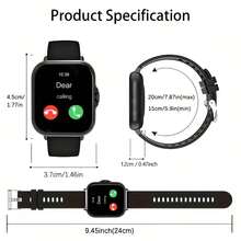 2026 New Outdoor Sports Women Smart Watch, 1.83 Cm Large Screen, USB Charging,Multiple Sports Modes, Pedometer, Remote Photo/Music Playback, Independent Dial Selection, Call History, Men Gift - View 4