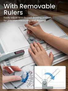 High/Quality Drawing Board Table Desk Board Art Craft Table Adjustable Angle - A3 - View 1