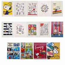 1pc Cute Snoopy File Folder Cartoon PVC File Bag For Storing Individual Student File Binders, A4 Test Papers, New Year Gift, Valentine's Day Gift, Easter Gift (Random Style) - Multicolor - View 8