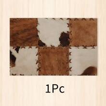 1 pieza Mantel individual con patrón de patchwork, mantel de desayuno, mantel de café, mantel de taza, mantel de cuenco, accesorio de decoración de cocina para el hogar, mantel fácil de limpiar, adecuado para el hogar, restaurante, decoración de restaurante, regalo festivo, regalo para amigos, juego de varias piezas - Multicolor - Ver 9