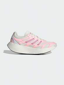 Adidas Spring/Summer Mesh Lightweight Comfortable Unisex Couple Thick Sole Running Sports Casual Shoes JQ2732 - Gloss Powder/Blending Powder/Brightening - View 1