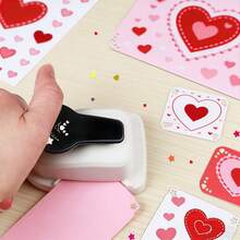 3 In 1 Corner Rounder Heart Lace Paper Hole Punchers Protector Cutter Shapes Portable Suitable For Paper Crafts For Card Making For Scrapbooking For Journaling For Student - Corner Heart Lace Puncher - View 5