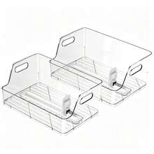 Transparent Desktop Book Storage Organizer Rack Display Stand Bookshelf Holder Home Office Desk Manga Magazines Comics CDs Documents Collection Acrylic Shelf Unit - Multicolor - View 11